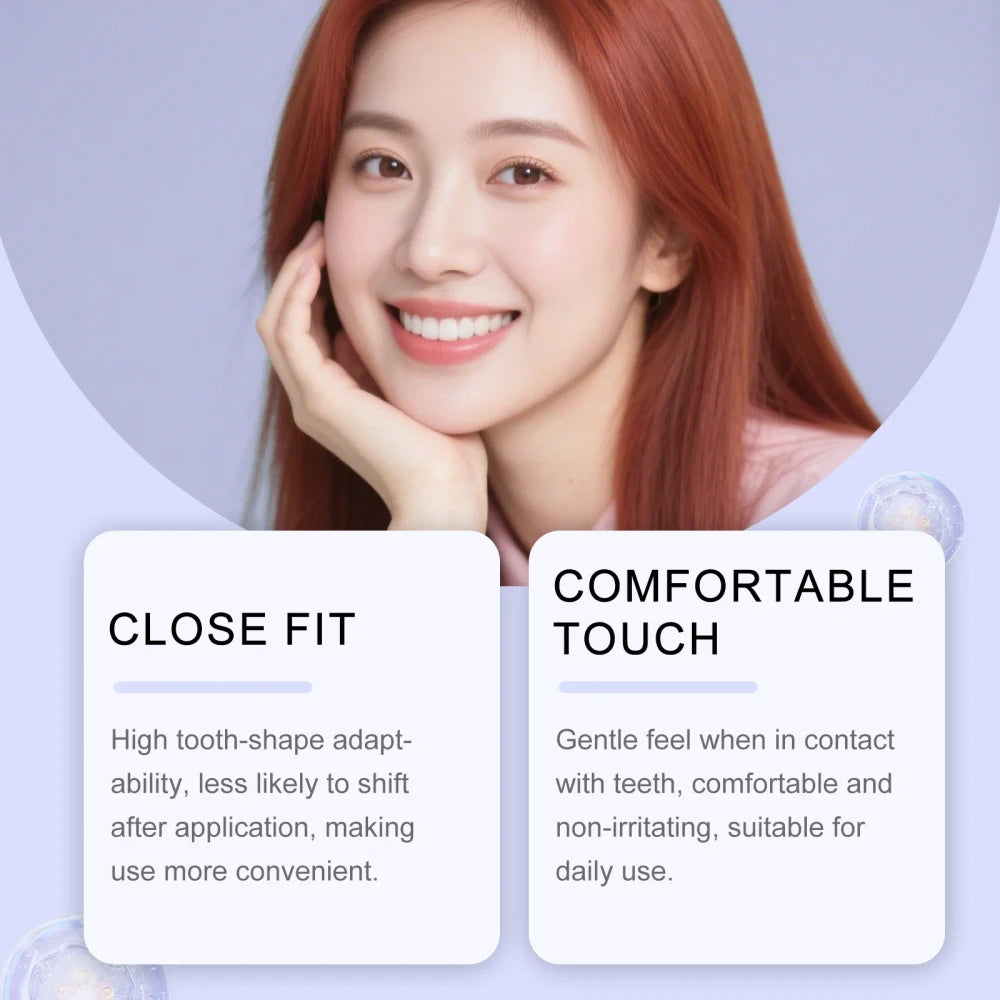 Purple Teeth Whitening Strips