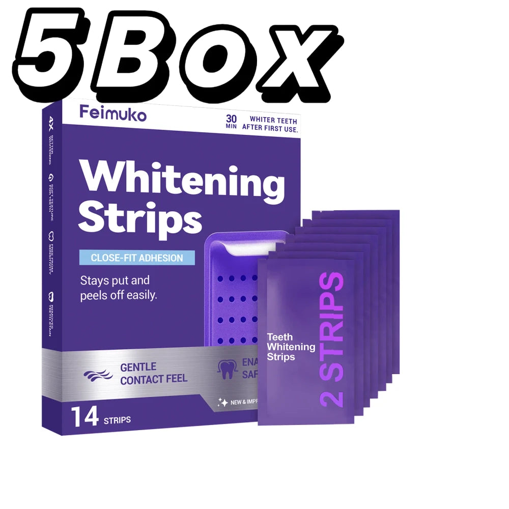 Purple Teeth Whitening Strips