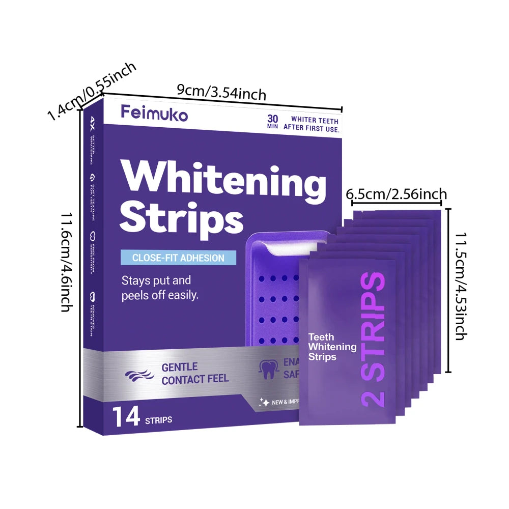 Purple Teeth Whitening Strips